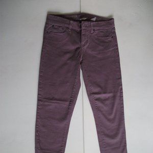 J Crew Toothpick Pink/Purple Jeans  Women’s Size 27 New